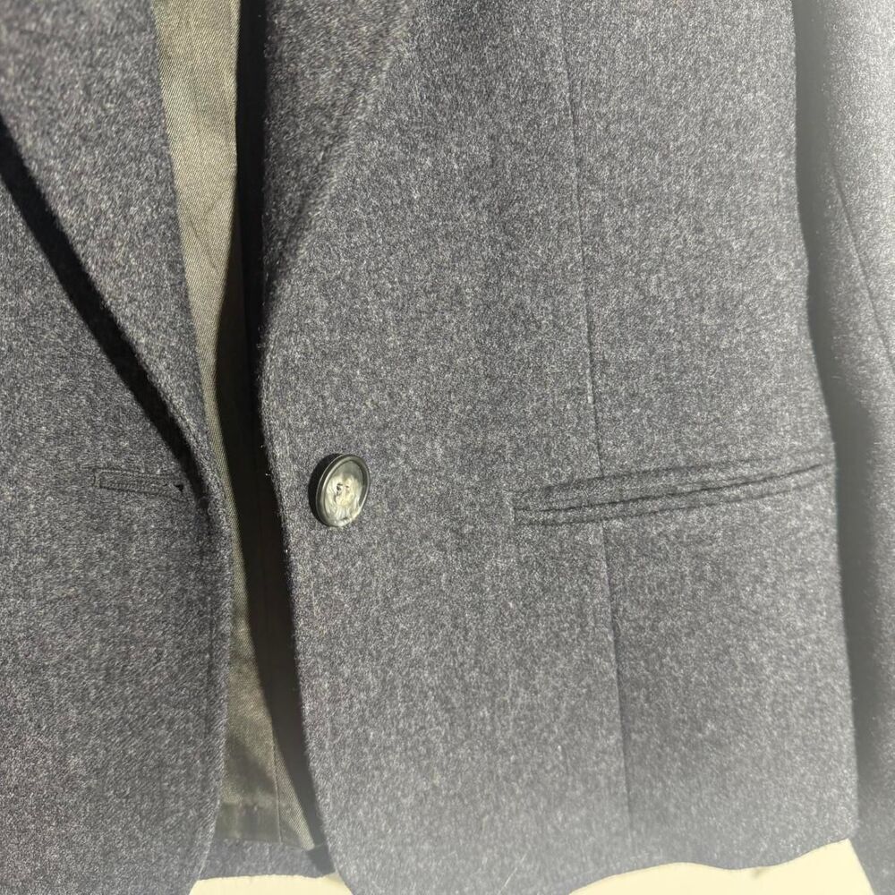 Vintage Pendleton Navy 100% Virgin Wool Blazer | Size 8 | Old Money Power Suit - Picture 5 of 8